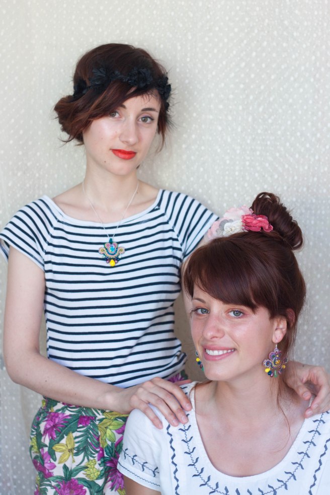 Dissident Sheep bijoux brodés photos Camille 15