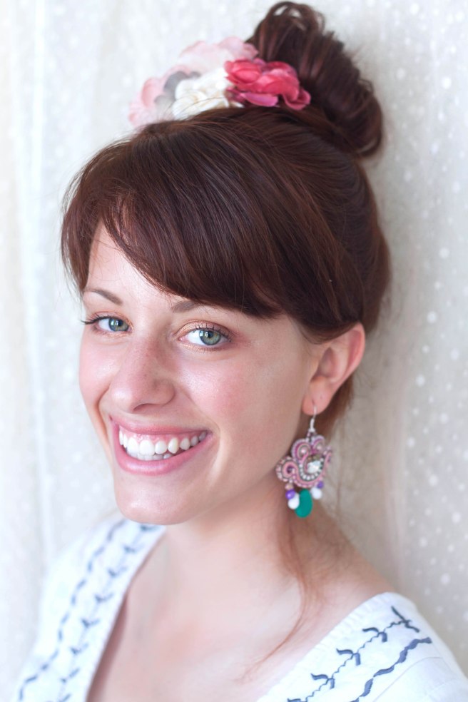 Dissident Sheep bijoux brodés photos Camille 7